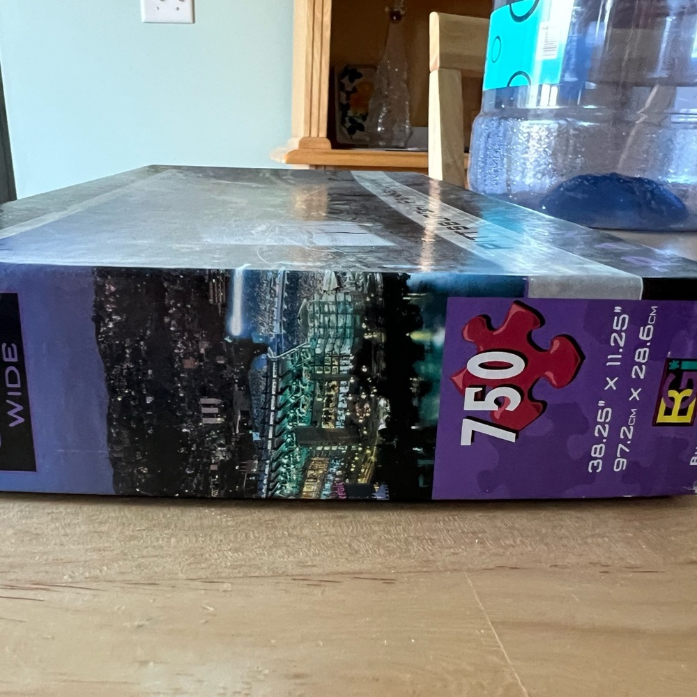 Vtg Panoramic Jigsaw Puzzle Pittsburgh PA 750 Pieces - Picture 5 of 5